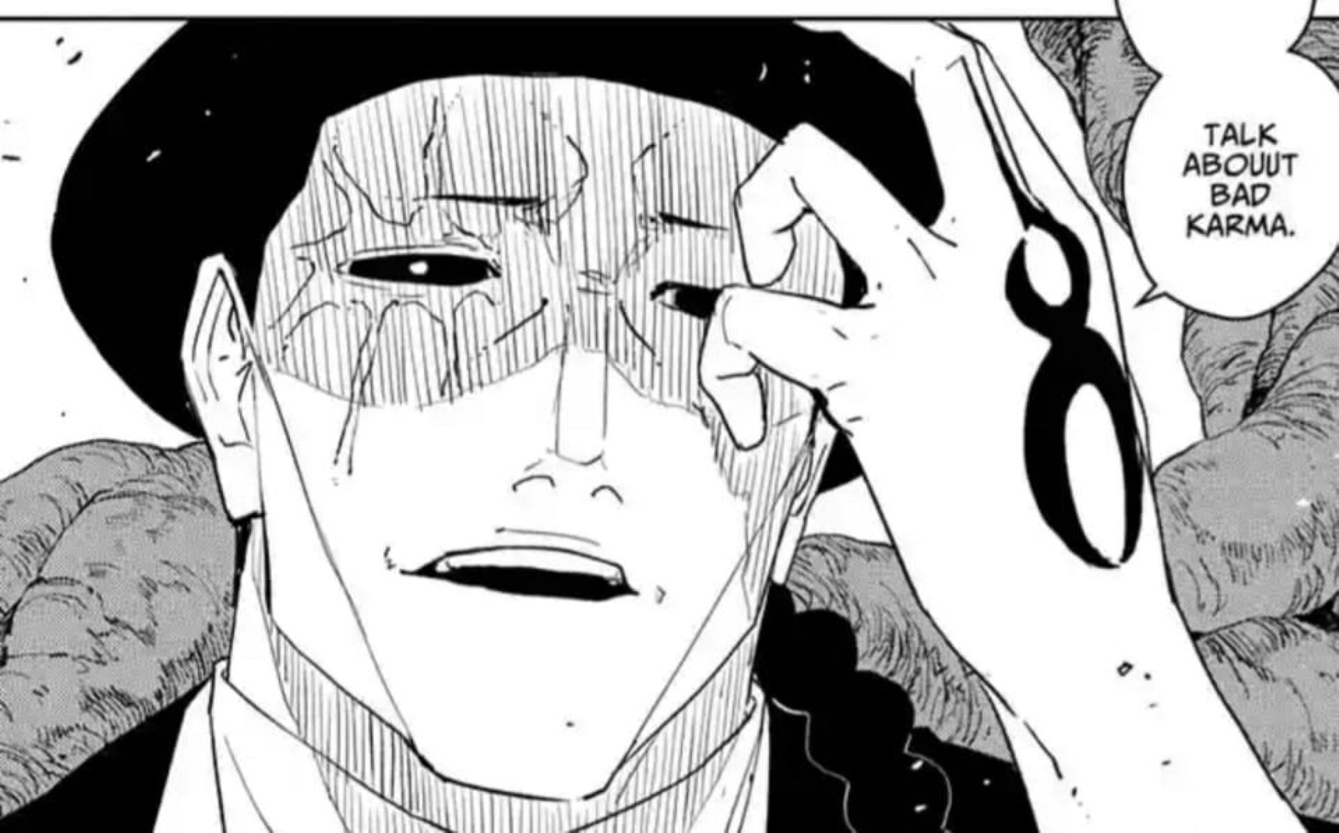 The Pine Tree Sorcerer from Hishaku (Image via Shueisha)